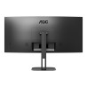 AOC Value-line CU34V5C/BK - V5 series - monitor LED - curvado - 34" -