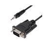 3ft DB9 to 3.5mm Serial Cable RS232