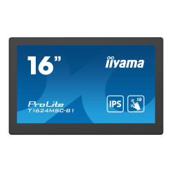 Monitor Iiyama 15,6" Pcap Bezel Free Front, 10P Touch, 1920X | APLIUM
