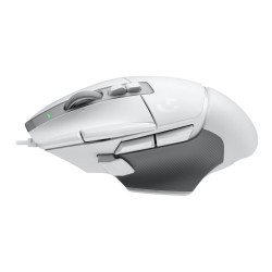 Logitech G G502 X - Ratón - óptico - cableado - USB - blanco