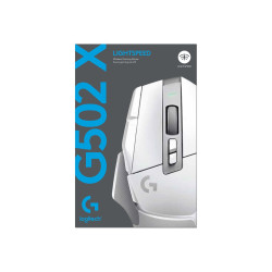 Logitech G G502 X LIGHTSPEED - Ratón - óptico - 8 botones - inalámbric