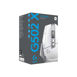 Logitech G G502 X LIGHTSPEED - Ratón - óptico - 8 botones - inalámbric
