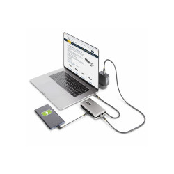 StarTech.com Adaptador Multipuertos USB-C HDMI 4K 60Hz - Hub USB de 10