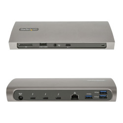 StarTech.com Thunderbolt 4 Dock, 96W Power Delivery, Single 8K/Dual Mo