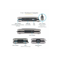 Usb-c Multiport Adapter W/USB-C Dp Alt Mode Video - 4K HDMI/ | APLIUM