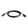 C2G 5ft 4K HDMI Cable with Ethernet - High Speed HDMI Cable - M/M - Ca