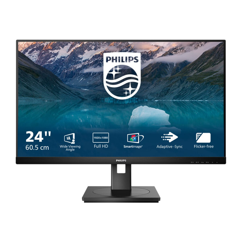 Philips 242S9JML - S Line - monitor LED - 24" (23.8" visible) - 1920 x