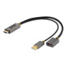 StarTech.com Adaptador HDMI a DisplayPort 1.2 - 4K 60Hz - HDR - Activo