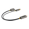 StarTech.com Adaptador HDMI a DisplayPort 1.2 - 4K 60Hz - HDR - Activo