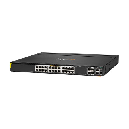 HPE Aruba Networking CX 6300M 24p Smart Rate 1G/2.5G/5G/10G Class6 PoE