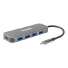 D-Link DUB-2340 - Hub - 4 x SuperSpeed USB 3.0 + 1 x USB-C (suministro