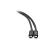 C2G 2.5ft Thunderbolt 4 USB C Cable - USB C to USB C - 40Gbps - M/M -