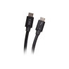 C2G 2.5ft Thunderbolt 4 USB C Cable - USB C to USB C - 40Gbps - M/M -