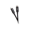 C2G 2.5ft Thunderbolt 4 USB C Cable - USB C to USB C - 40Gbps - M/M -