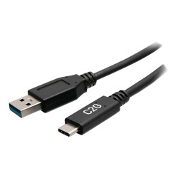 C2G 6in USB-C to USB-A SuperSpeed USB 5Gbps Cable M/M - Cable USB - US