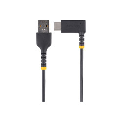 StarTech.com Cable 2m de Carga USB A USB C Acodado - USB 2.0 - Tipo C