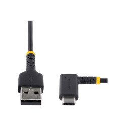 Cable 2M De Carga USB A USB C Acodado - USB 2.0 - Tipo C | APLIUM