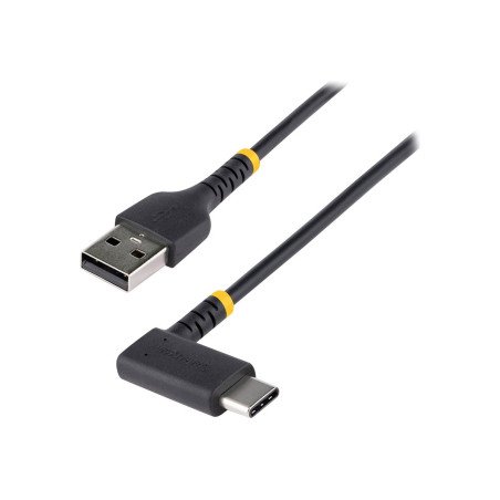 Cable 15CM De Carga USB A USB C Acodado - USB 2.0 - Tipo C | APLIUM