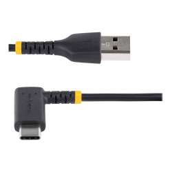 Cable 15CM De Carga USB A USB C Acodado - USB 2.0 - Tipo C | APLIUM