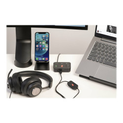 Kensington H2000 - Auricular - tamaño completo - cableado - USB-C - ai