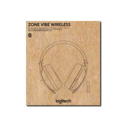 Logitech Zone Vibe Wireless - Auricular - tamaño completo - Bluetooth