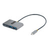 StarTech.com 4-Port USB-C Hub with 100W Power Delivery Pass-Through Ch