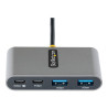 StarTech.com 4-Port USB-C Hub with 100W Power Delivery Pass-Through Ch