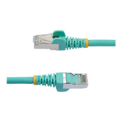 StarTech.com 7.5m CAT6a Ethernet Cable - Aqua - Low Smoke Zero Halogen