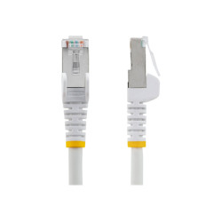 StarTech.com Cable 5m Ethernet Cat6a Blanco Snagless PoE++ 100W RJ45 -