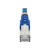 StarTech.com Cable 2m Ethernet Cat6a Azul Snagless PoE++ 100W RJ45 - C