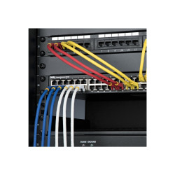 StarTech.com Cable 0,5m de Red Cat6a Azul Snagless PoE++ 100W RJ45 - C
