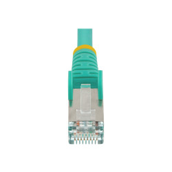 StarTech.com Cable 1m Cat6a Aguamarina Snagless PoE++ 100W RJ45 - Cabl