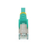 StarTech.com Cable 1m Cat6a Aguamarina Snagless PoE++ 100W RJ45 - Cabl