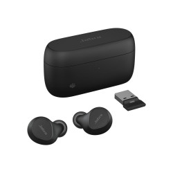 Jabra Evolve2 Buds MS - Auriculares inalámbricos con micro - en oreja