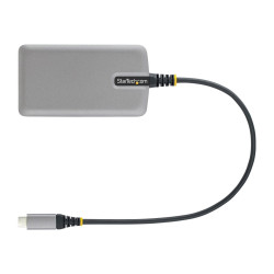 StarTech.com Hub Ladrón USB-C a 3 Puertos USB-A con Ethernet - USB 3.0