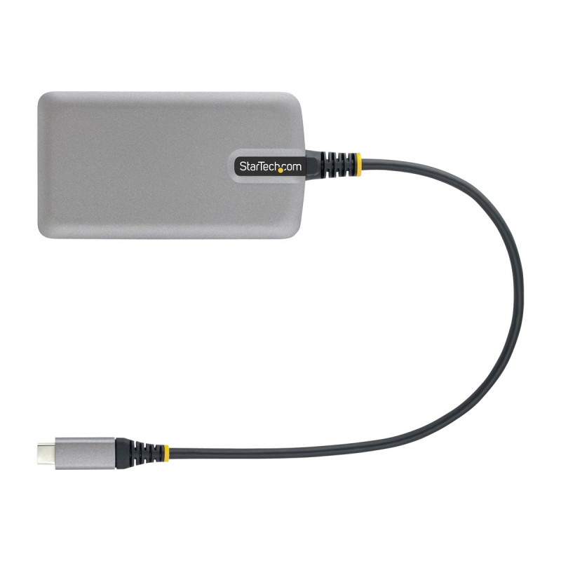 StarTech.com Hub Ladrón USB-C a 3 Puertos USB-A con Ethernet - USB 3.0
