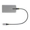 StarTech.com Hub Ladrón USB-C a 3 Puertos USB-A con Ethernet - USB 3.0