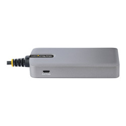StarTech.com Hub Ladrón USB-C a 3 Puertos USB-A con Ethernet - USB 3.0