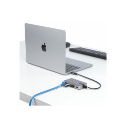 StarTech.com Hub Ladrón USB-C a 3 Puertos USB-A con Ethernet - USB 3.0