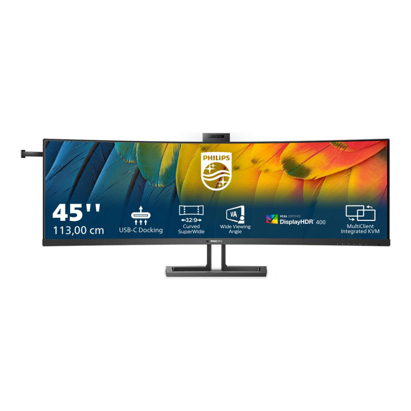 Philips 45B1U6900CH - 6000 Series - monitor LED - curvado - 45" (44.5"