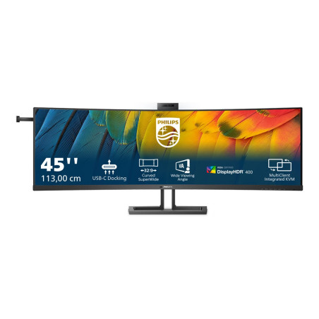 Philips 45B1U6900CH - 6000 Series - monitor LED - curvado - 45" (44.5"
