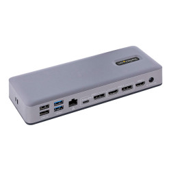 StarTech.com Docking Station USB C HDMI/DP 3x4K30 2x4K60 para Chromebo