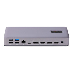 StarTech.com Docking Station USB C HDMI/DP 3x4K30 2x4K60 para Chromebo