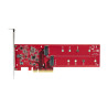 DUAL-M2-PCIE-CARD-B - StarTech.com Tarjeta PCIe Adaptadora | APLIUM