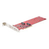 DUAL-M2-PCIE-CARD-B - StarTech.com Tarjeta PCIe Adaptadora | APLIUM