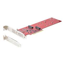 DUAL-M2-PCIE-CARD-B - StarTech.com Tarjeta PCIe Adaptadora | APLIUM