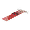 DUAL-M2-PCIE-CARD-B - StarTech.com Tarjeta PCIe Adaptadora | APLIUM