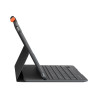 Logitech Slim Folio - Caja de teclado y folio - inalámbrico - Bluetoot