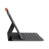 Logitech Slim Folio - Caja de teclado y folio - inalámbrico - Bluetoot