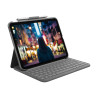 Logitech Slim Folio - Caja de teclado y folio - inalámbrico - Bluetoot